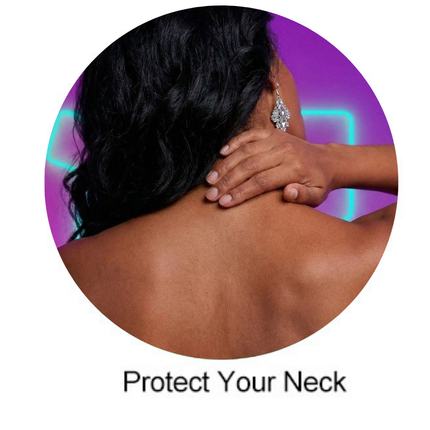 New Neck and back Massager Device Electric Muscle Vibration Stimulation Relaxation Instrument For Neck and back care