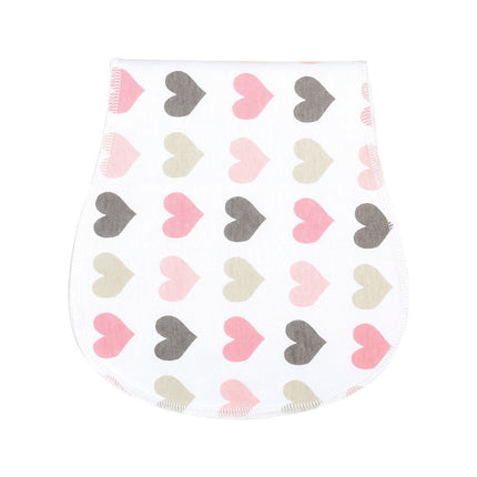 Children's breastfeeding and sweat-absorbent towel bib