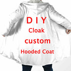 Hooded cloak / S