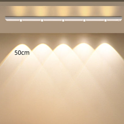 LED Wireless Self-adhesive Inductive Charging Shoe Cabinet Cabinet Light Strip