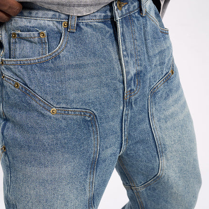 Casual Western Vintage Jeans Men