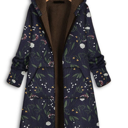 Printed Cotton Clothing Plus Velvet Thickening