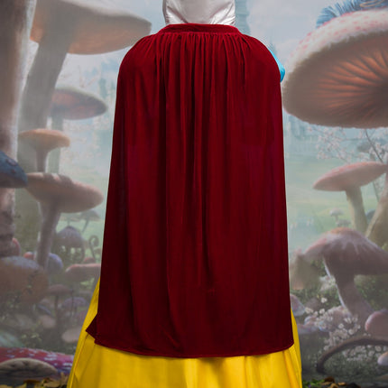 Rflong Dress Halloween Stage Costume Cape Plus Size