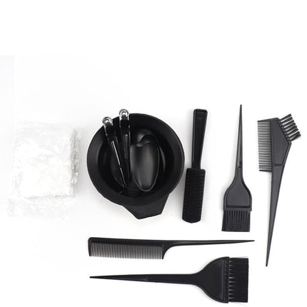 Hair Color Tool Set 11 Pieces Hair Salon Comb Brush Disposable