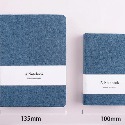 Japanese And Korean Small Cloth Super Thick Notebook