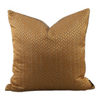 Braided orange / 45x45 pillowcase
