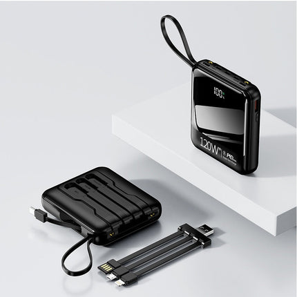 Power Bank Mini Compact Portable Mirror Fast Charging Large Capacity Mobile Power Supply
