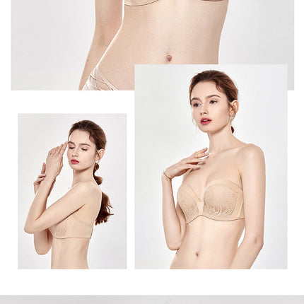 Gathered Non-slip Thin Large Size Invisible Underwear Wedding Dress
