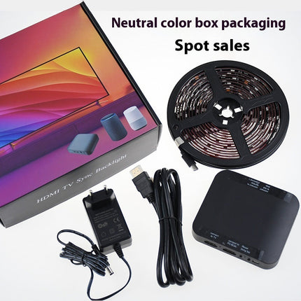 Graffiti Smart Acousto-optic Synchronous TV Ambience Light