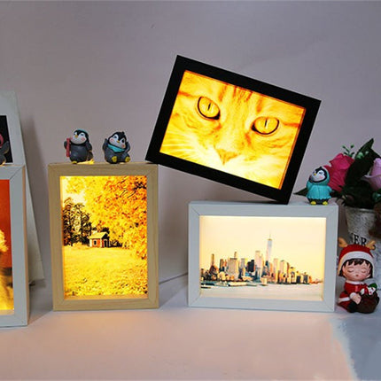 Creative Birthday Gift DIY Photo Frame Lamp Customized Nightlight