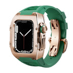 Green Rose gold / 44mm