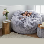 Grey blue / 180x90 / Sofa cover