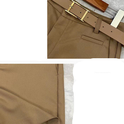 Women's High Waist Thin Plus Size Suit Shorts