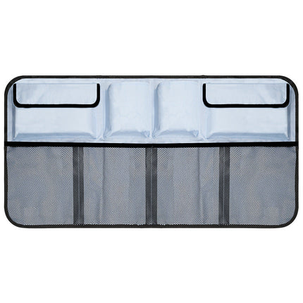 Large-capacity SUV Rear Seat Back Bag Sundries Storage Bag With Net Pocket