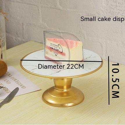 Cake Tray Ornament Decoration Props Dessert Table Display Stand