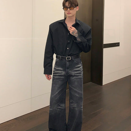 Heavyweight Vintage Straight Jeans Casual