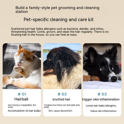 Household Pet Hair Conditioner Shaving Multifunctional Vacuum Cleaner