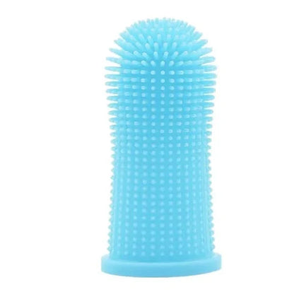 5-Pieces: Super Soft Pet Finger Toothbrush Teeth Cleaning Silicone Tooth Brush