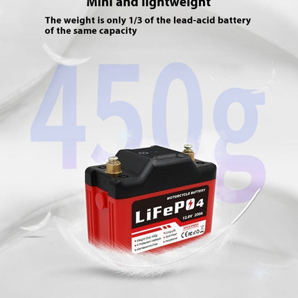 Motorcycle Starting Battery Lithium Iron Phosphate Battery Factory Wholesale