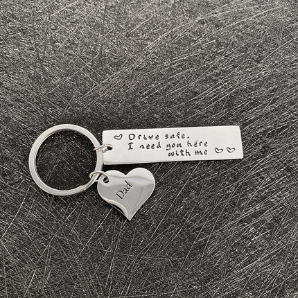 Personalized Family Love Keyring Cute Keychain Customized N
