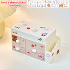 Pink tape stickers