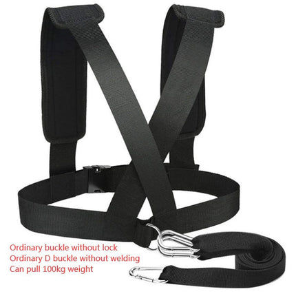 Running fitness belt strap shoulder strap