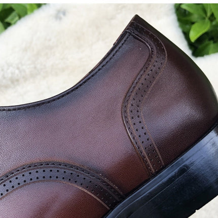 Men's Business Suit Carved Leather Shoes