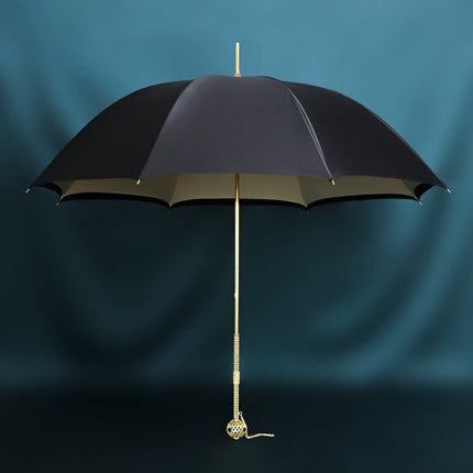 Linglong Ball Solid Color Design Art Craft Umbrella