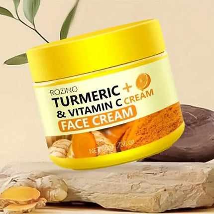 50g/1.75 Oz Turmeric + Vitamin C Face Cream with Hyaluronic Acid