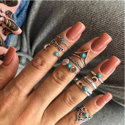 Diamond set ring jewelry