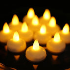 Shiny warm yellow light / A box of 12PCS