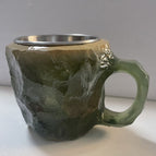 Green / 10cm High / Flat mouthed inner liner