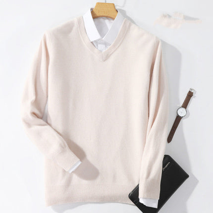 Youth Leisure Business Bottoming Sweater Plus Size