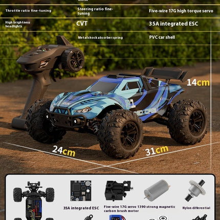 Four-wheel Drive High-speed Off-road Racing Remote Control Toy