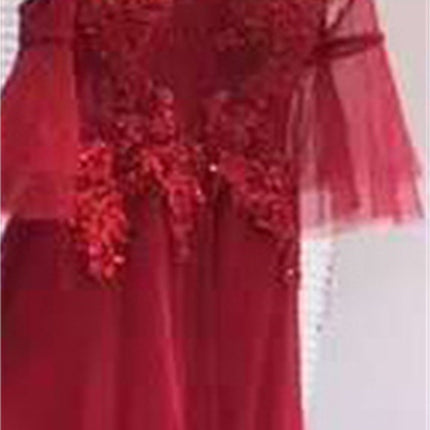 Elegant Temperament Evening Dress Bride Wedding Toast Clothing