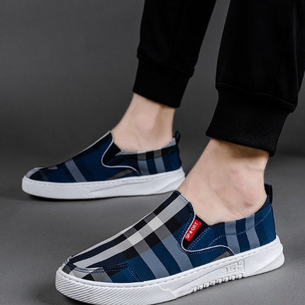 Trendy umbrella cloth men's shoes