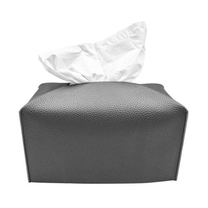 Modern Minimalist Coffee Table Leather Tissue Paper Box