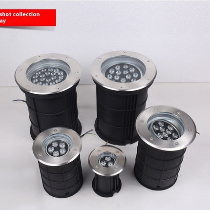 Underground Led Outdoor Waterproof Buried Spotlight Embedded Tree Projection Lamp