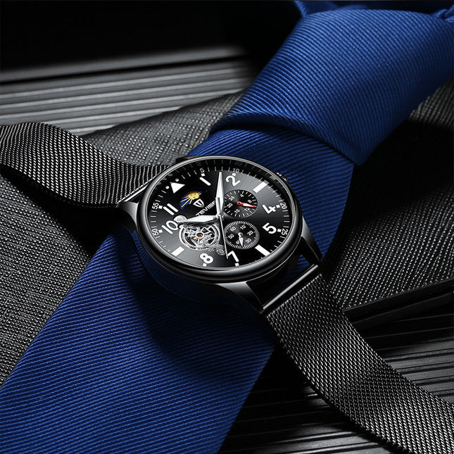 Men's Watch Waterproof Fashion Watch Campus Trend Student Mechanical Watch
