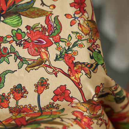 Vintage High-end Rectangular Flower Table Cloth