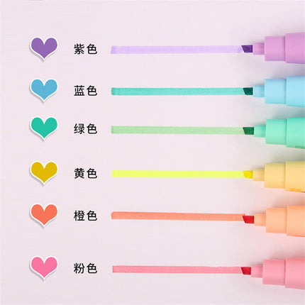 Macaron Color Cute Large-capacity Marker Painting Pen