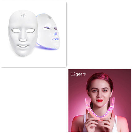 Rechargeable Beauty Mask Seven Color Light