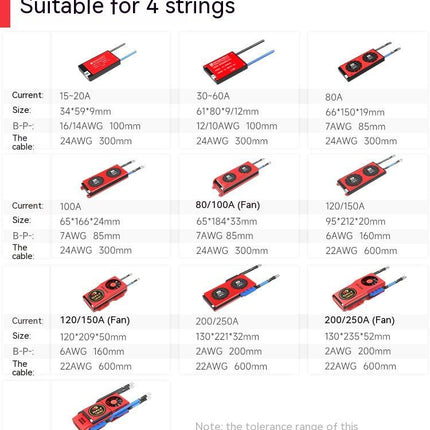 Dali Lithium Iron Phosphate Battery Battery Protection Board