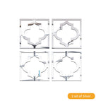 Silver1 / 20x20cm / 4PCS