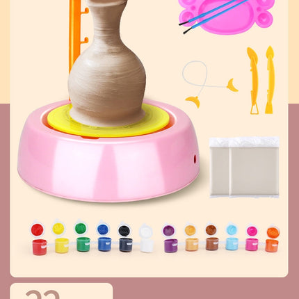 Electric pottery machine