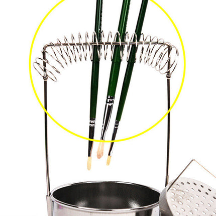 Stainless Steel Oil Painting Pen Washer