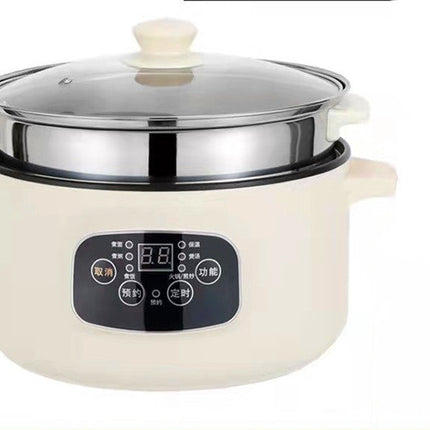 Electric Frying Pan, Household Dormitory Electric Steamer, Porridge Cooking