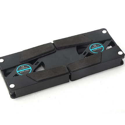 Rotatable USB Cooling Fan Pad 2 Fans Cooler Notebook Cooler Computer USB Fan Stand For 8-14pc Laptop PC Computer Peripherals