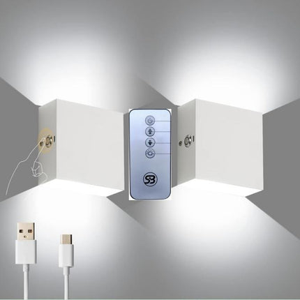 Wiring Free Rechargeable Wall Lamp USB Rechargeable Wall Lamp