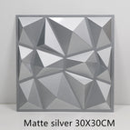 Matte silver / 30X30